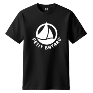 T-shirt Petit Bâtard humour style marin revisité. Design original et parodie décalée pour un look audacieux et fun.